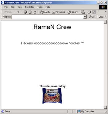 RameN Crew Hackers looooooooooooooooove fideos. <Sup> TM </ sup>